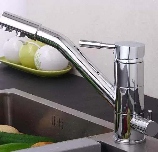 Vodní filtr pro vodovodní baterii Nový systém Osmóza 3v1 kohoutek Trojcestná baterie Kuchyň TOP/Nová kuchyňská baterie Trojcestná baterie