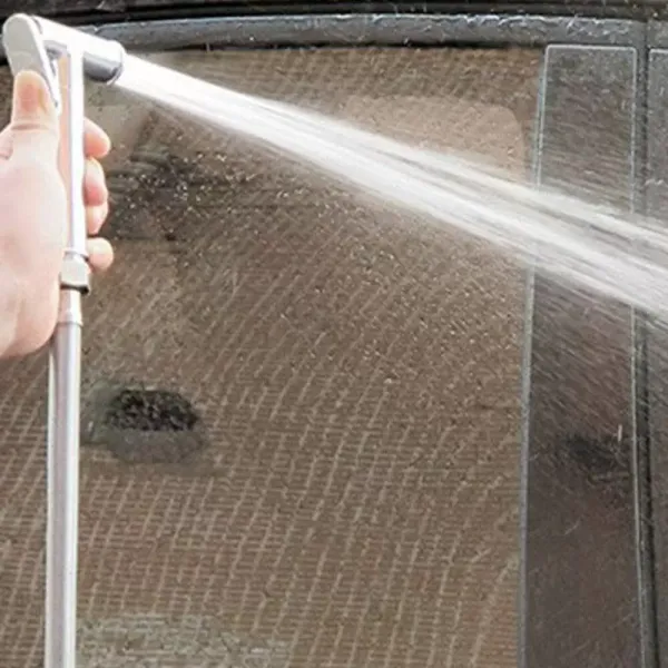 Bidet Nerezový čistič a rozprašovač na WC s hadicí pro dámské prádlo, dětské pleny