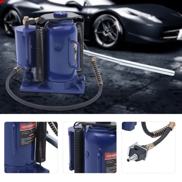 Hydraulický zvedák 20T/44 092lbs Hydraulický zvedák pro těžké stroje, průmyslové stavební stroje osobní, nákladní, opravárenské