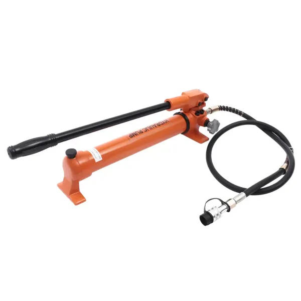 Sada ručního hydraulického čerpadla 800 ccm Ruční hydraulické čerpadlo Ocelové připojení hadice hydraulického čerpadla