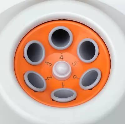 Centrifuga, 4000 ot./min. k dosažení 2086 xg stolní odstředivka, 220 V, ovládání časovačem