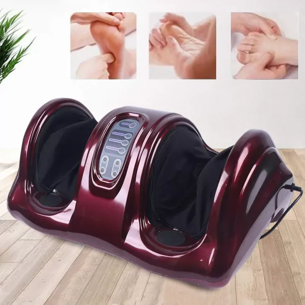 Shiatsu masážní přístroj na nohy s funkcí ohřevu, hnětení, válečků a komprese vzduchu Shiatsu masážní přístroj na nohy s funkcí ohřevu, hnětení, válečků a komprese vzduchu