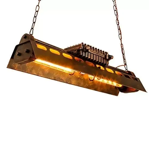 Vintage závěsné světlo Retro lampa Lustr ve stylu železa Závěsná lampa Stropní Lehká průmyslová svítidla do obývacího pokoje Jídelna Jídelna Bar