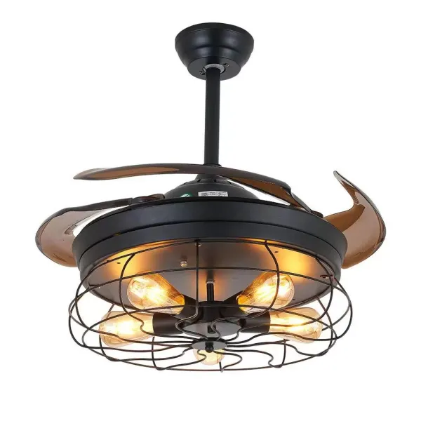 36palcový stropní ventilátor 40W průmyslový ventilátor s LED osvětlením Stropní světlo stmívatelné Moderní stropní svítidlo Světlo stropního ventilátoru Dálkové ovládání Klecový lustr 36palcový stropní ventilátor 40W průmyslový ventilátor s LED osvětlením Stropní světlo stmívatelné Moderní stropní svítidlo Světlo stropního ventilátoru Dálkové ovládání Klecový lustr
