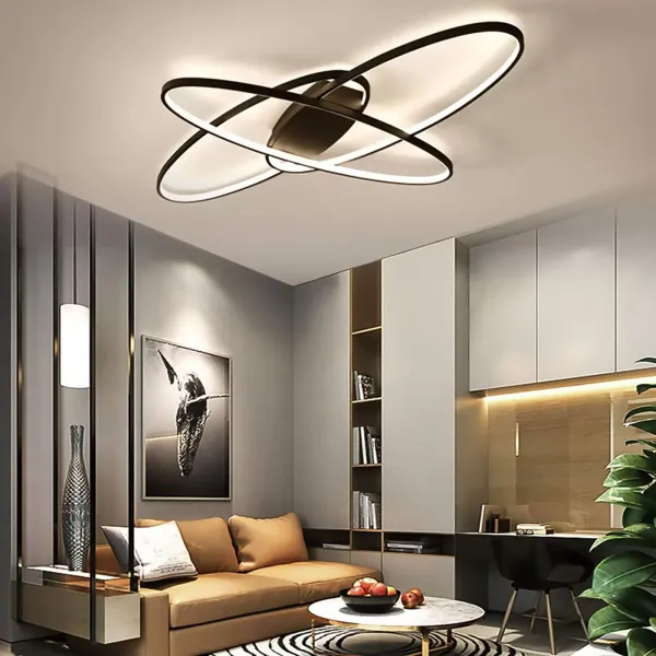 Moderní stmívatelné LED stropní svítidlo 70W pro jídelnu, obývací pokoj, kancelář, kuchyni, 3000-6500K Moderní stmívatelné LED stropní svítidlo 70W pro jídelnu, obývací pokoj, kancelář, kuchyni, 3000-6500K