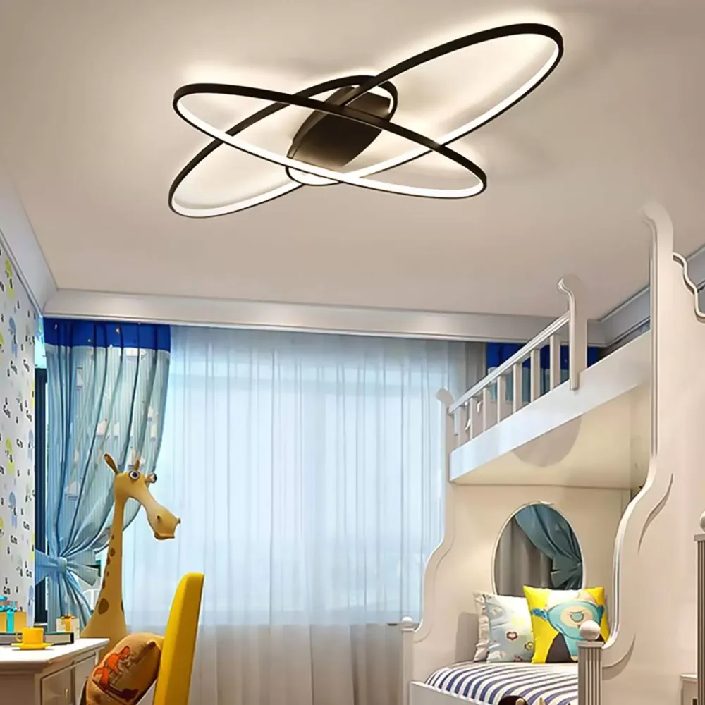 Moderní stmívatelné LED stropní svítidlo 70W pro jídelnu, obývací pokoj, kancelář, kuchyni, 3000-6500K
