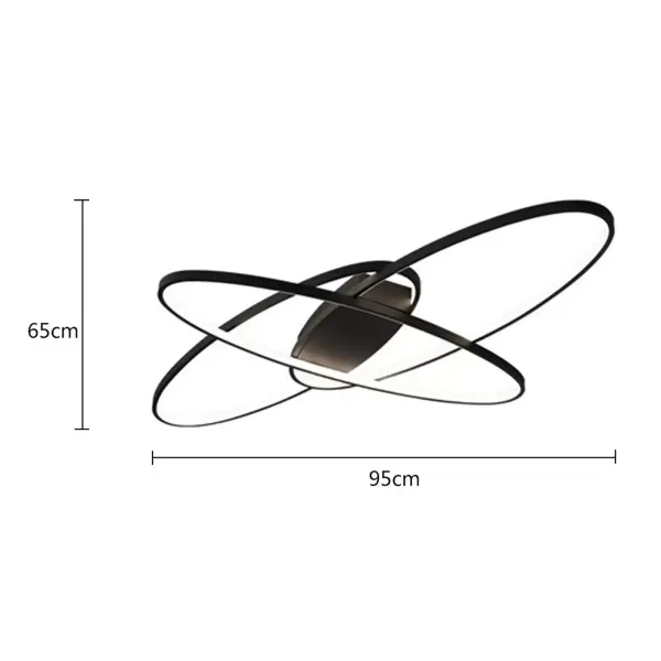 Moderní stmívatelné LED stropní svítidlo 70W pro jídelnu, obývací pokoj, kancelář, kuchyni, 3000-6500K Moderní stmívatelné LED stropní svítidlo 70W pro jídelnu, obývací pokoj, kancelář, kuchyni, 3000-6500K