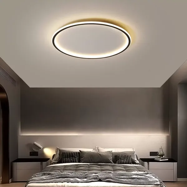 LED stropní svítidlo - 45 W - kulaté stropní svítidlo - stmívatelné dálkové ovládání LED stropní svítidlo - 45 W - kulaté stropní svítidlo - stmívatelné dálkové ovládání
