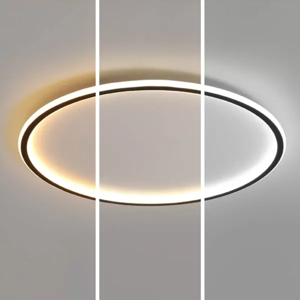 LED stropní svítidlo - 45 W - kulaté stropní svítidlo - stmívatelné dálkové ovládání