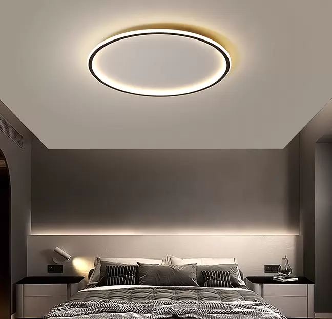 LED stropní svítidlo - 45 W - kulaté stropní svítidlo - stmívatelné dálkové ovládání