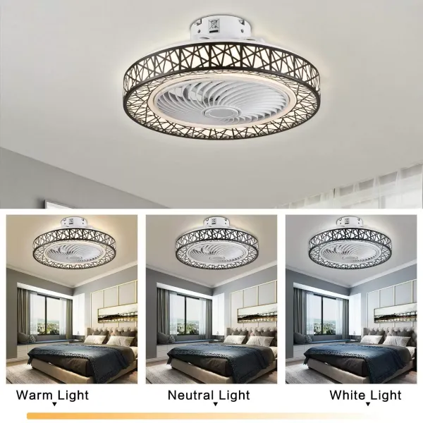 CNCEST Dálkové ovládání moderního stropního ventilátoru 46W stmívatelný stropní ventilátor s osvětlením obývacího pokoje CNCEST Dálkové ovládání moderního stropního ventilátoru 46W stmívatelný stropní ventilátor s osvětlením obývacího pokoje