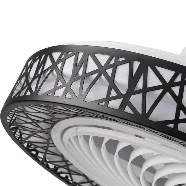 CNCEST Dálkové ovládání moderního stropního ventilátoru 46W stmívatelný stropní ventilátor s osvětlením obývacího pokoje CNCEST Dálkové ovládání moderního stropního ventilátoru 46W stmívatelný stropní ventilátor s osvětlením obývacího pokoje