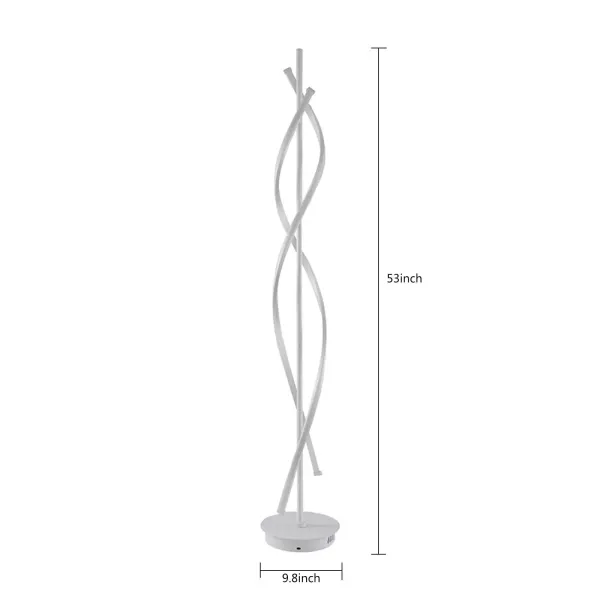 LED stojací lampa 220V 30W stmívatelná, 1,35 m, stylová designová stojací lampa do ložnice, lampička na čtení LED stojací lampa 220V 30W stmívatelná, 1,35 m, stylová designová stojací lampa do ložnice, lampička na čtení