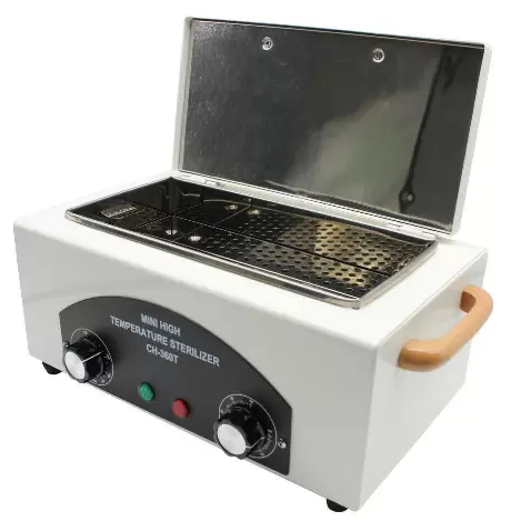 Horkovzdušný sterilizátor 300 W Dezinfekční sterilizátor Laboratoř/Salon/Nehtové studio 220 V