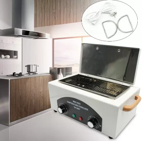 Horkovzdušný sterilizátor 300 W Dezinfekční sterilizátor Laboratoř/Salon/Nehtové studio 220 V