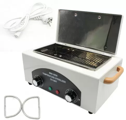 Horkovzdušný sterilizátor 300 W Dezinfekční sterilizátor Laboratoř/Salon/Nehtové studio 220 V