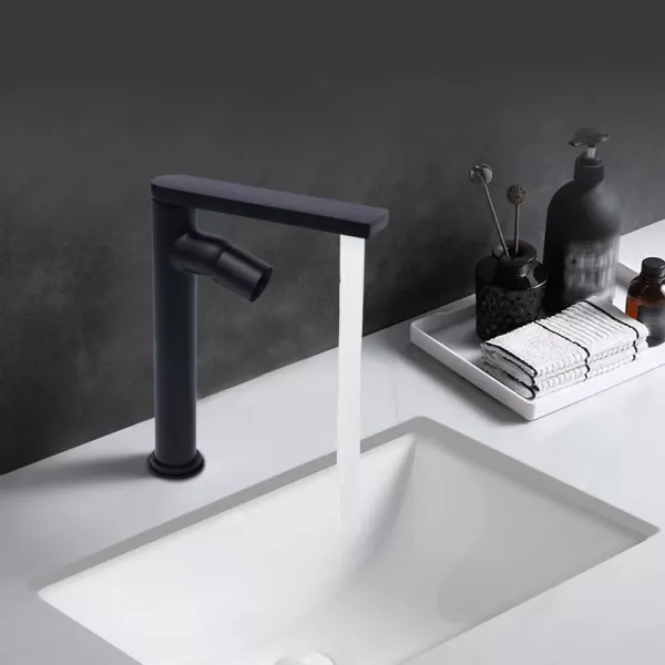 Baterie otočná o 360° do koupelny Kuchyně Černý filtr proti kapající vodě Design Mosaz Nerezová ocel Odolná proti korozi Odolná proti opotřebení Odolná proti kapání 304 Nerez Baterie otočná o 360° do koupelny Kuchyně Černý filtr proti kapající vodě Design Mosaz Nerezová ocel Odolná proti korozi Odolná proti opotřebení Odolná proti kapání 304 Nerez
