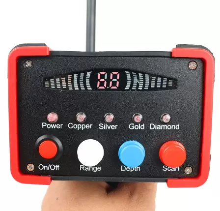Silver Diamond Metal Detector - Gold Metal Detector - Používá se k detekci zlata, stříbra, mědi.