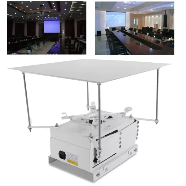 Stropní držák pro projektor Motorizovaná podpěra projektoru Zvedací podpěra Nosnost 10 kg Stropní držák pro projektor Motorizovaná podpěra projektoru Zvedací podpěra Nosnost 10 kg
