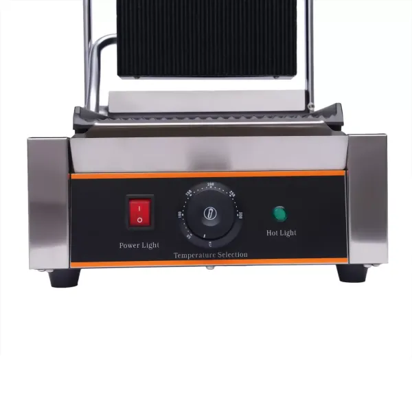 Elektrický sendvičovač 1800 W - Kontaktní grilovací deska - Stolní gril - Gril Panini - Sendvičovač 0-300 °C Elektrický sendvičovač 1800 W - Kontaktní grilovací deska - Stolní gril - Gril Panini - Sendvičovač 0-300 °C