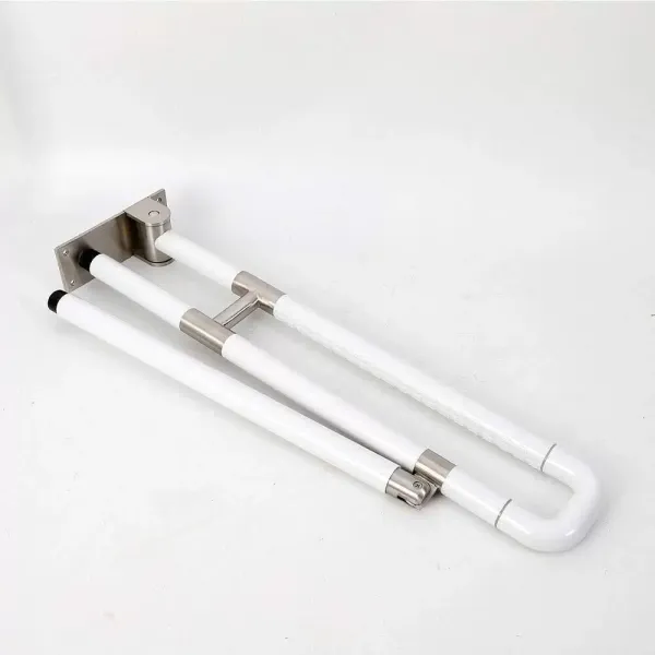 60CM skládací madla pro seniory Držadlo vany vyrobené z oceli Koupelnové bezpečnostní zábradlí Bezbariérový drapák Toaleta Držadlo pro invalidy Podpora pro postižené