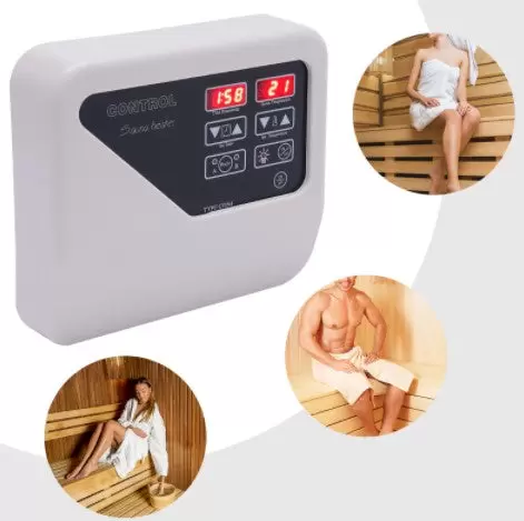 Řídící jednotka Řídící jednotka Sauna Heater 3-9KW 40-105℃ 220V-245V