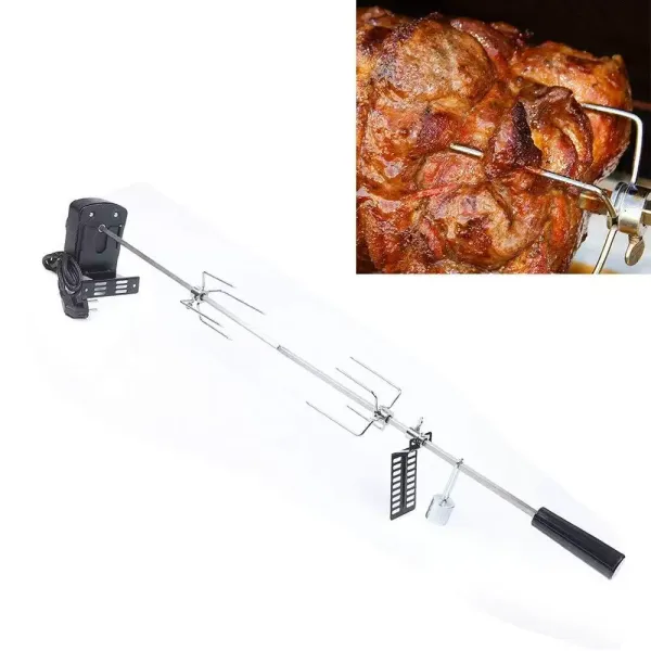 Grilovací rožeň 220 V s motorem z nerezové oceli Rotisserie Rotisserie plynový gril