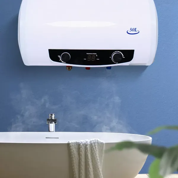 50L digitální displej elektrický ohřívač vody elektrický ohřívač vody elektrický zásobník teplé vody pro kuchyň koupelna prádelna salon garáž bílá 2000W