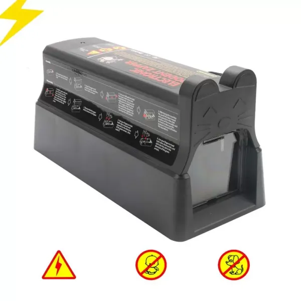 Elektrické pasti na krysy pro rodinu a domácí mazlíčky, sanitární, snadno instalovatelné, opakovaně použitelné tlakové pasti Elektrické pasti na krysy pro rodinu a domácí mazlíčky, sanitární, snadno instalovatelné, opakovaně použitelné tlakové pasti