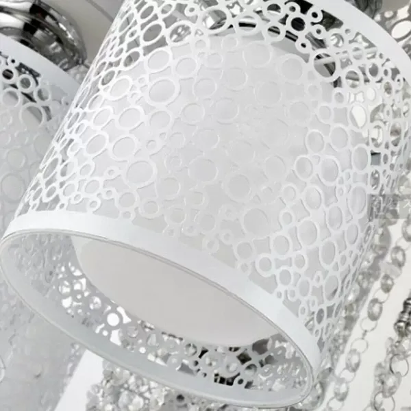 Romantický LED lustr - Stropní svítidlo - Hravý design - Nástěnné svítidlo do obývacího pokoje - Křišťálové svítidlo RGB s dálkovým ovládáním