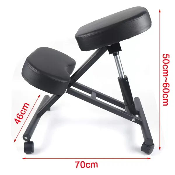 Pneumatická ergonomická klekací židle Nastavitelná korekce držení těla Stolička na kolenou Ergonomická klekačka Výškově nastavitelná stolička klekačka s kolečky Pneumatická ergonomická klekací židle Nastavitelná korekce držení těla Stolička na kolenou Ergonomická klekačka Výškově nastavitelná stolička klekačka s kolečky