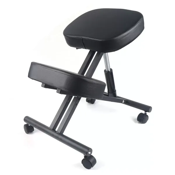 Pneumatická ergonomická klekací židle Nastavitelná korekce držení těla Stolička na kolenou Ergonomická klekačka Výškově nastavitelná stolička klekačka s kolečky
