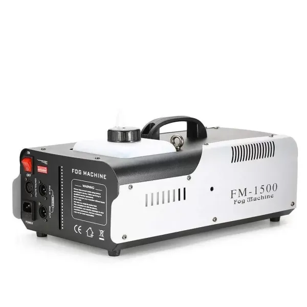 DMX Smoke Machine, 1500 W, 2 L, 9 x 3 W, 3 v 1, RGB LED, osvětlení scény, kouř, s dálkovým ovládáním DMX Smoke Machine, 1500 W, 2 L, 9 x 3 W, 3 v 1, RGB LED, osvětlení scény, kouř, s dálkovým ovládáním