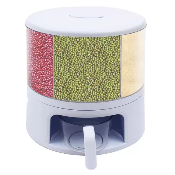 Kuchyňský zásobník na cereálie otočný o 360°, Zásobník na cereálie s odměrkou, Zásobník na cereálie, Kapacita 11kg/24lbs Kuchyňský zásobník na cereálie otočný o 360°, Zásobník na cereálie s odměrkou, Zásobník na cereálie, Kapacita 11kg/24lbs
