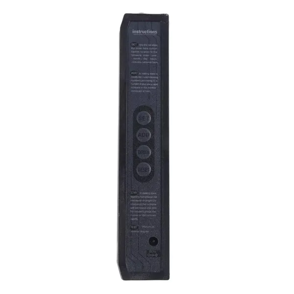 LED digitální nástěnné hodiny s ukazatelem data a teploty - 480 x 190 x 30 mm LED digitální nástěnné hodiny s ukazatelem data a teploty - 480 x 190 x 30 mm