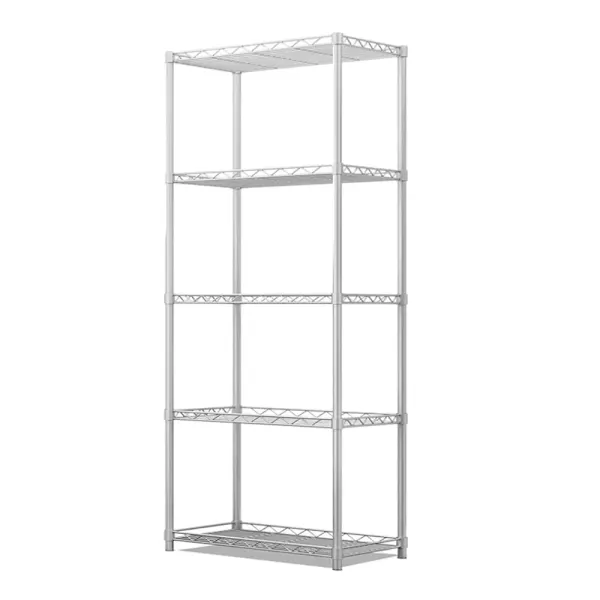 5patrový kovový samostatně stojící kuchyňský stojan do mikrovlnné trouby 160 x 56 x 35 cm 5patrový kovový samostatně stojící kuchyňský stojan do mikrovlnné trouby 160 x 56 x 35 cm