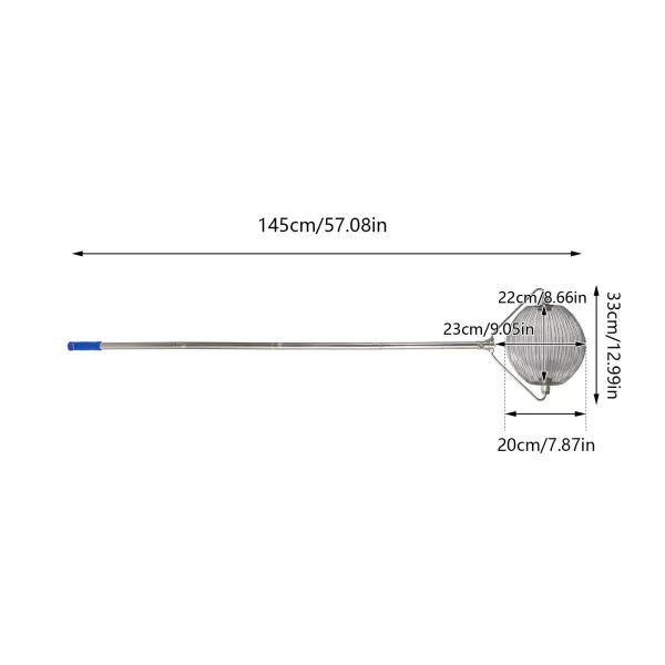 Nářadí na sběr golfových míčků pro 2-3,5 cm míčky