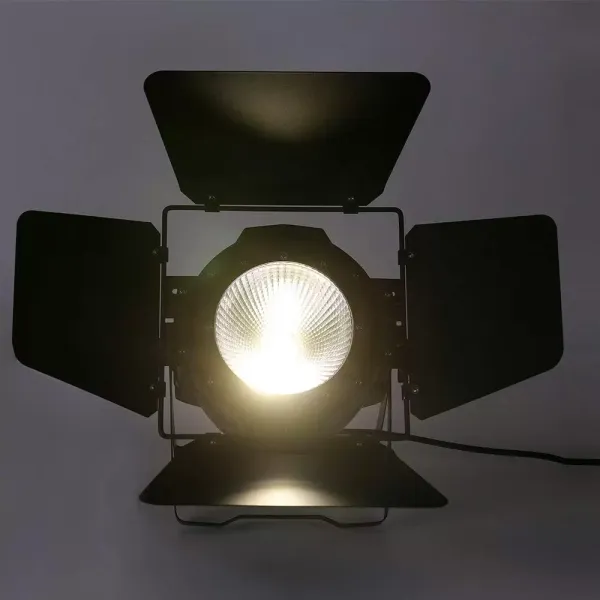 COB LED scénické osvětlení 2v1 DMX 100W Teplé bílé Bodové světlo + panel COB LED scénické osvětlení 2v1 DMX 100W Teplé bílé Bodové světlo + panel