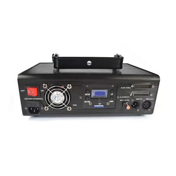 DMX ILDA Animace 500mW 3D RGBW Beam Osvětlení jeviště