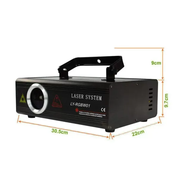 DMX ILDA Animace 500mW 3D RGBW Beam Osvětlení jeviště DMX ILDA Animace 500mW 3D RGBW Beam Osvětlení jeviště