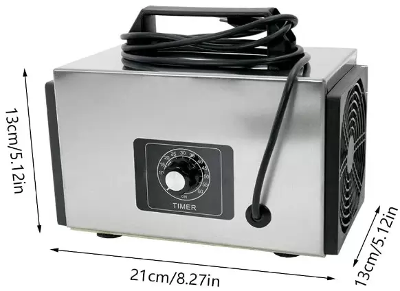 Čistička vzduchu 20g Ozonizér Generátor ozónu s časovačem Ozónové zařízení 220V