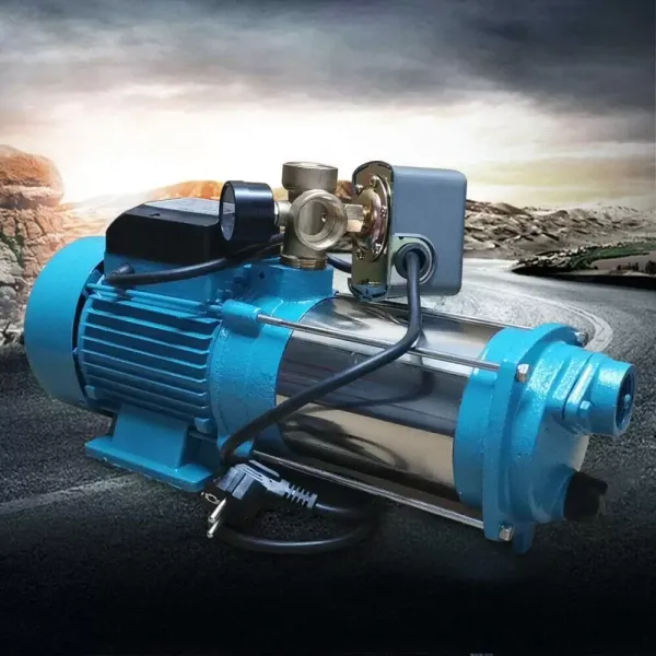 1300W 4000L/H zahradní čerpadlo Odstředivé čerpadlo Tlakový spínač Ovládání čerpadla Nerez Samonasávací odstředivé čerpadlo Zásuvka MC-6SA