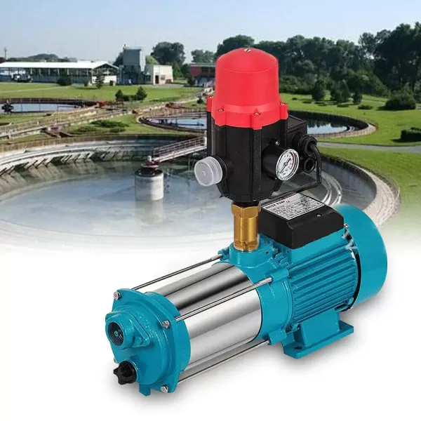 Nerezové odstředivé čerpadlo - 1300 W - 9,8 bar - Proudové čerpadlo - Zahradní čerpadlo s integrovaným tepelným uzávěrem