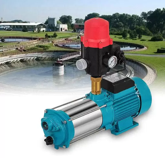 Nerezové odstředivé čerpadlo - 1300 W - 9,8 bar - Proudové čerpadlo - Zahradní čerpadlo s integrovanou tepelnou pojistkou - 6000 l/h