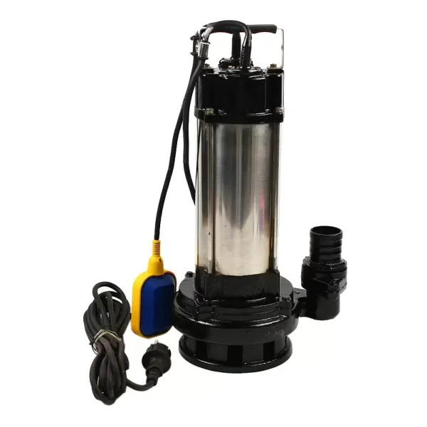 Ponorné kalové čerpadlo - 1500 W - Nerezová ocel - 6 m napájecí kabel s plovákem