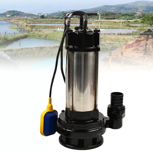 Ponorné kalové čerpadlo - 1500 W - Nerezová ocel - 6 m napájecí kabel s plovákem Ponorné kalové čerpadlo - 1500 W - Nerezová ocel - 6 m napájecí kabel s plovákem