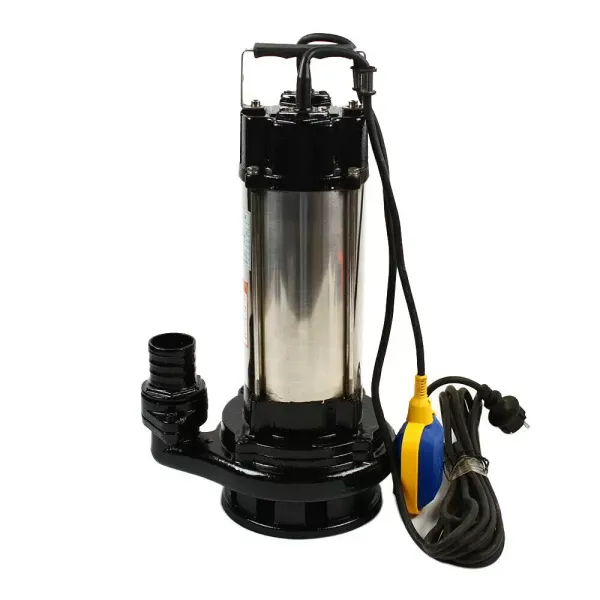 Ponorné kalové čerpadlo - 1500 W - Nerezová ocel - 6 m napájecí kabel s plovákem