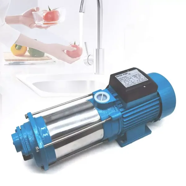 1300W zahradní čerpadlo odstředivé čerpadlo Domácí vodárna Ovládání čerpadla Nerezové odstředivé holé čerpadlo Nerezová šroubová hlava 98M Ohm Plug