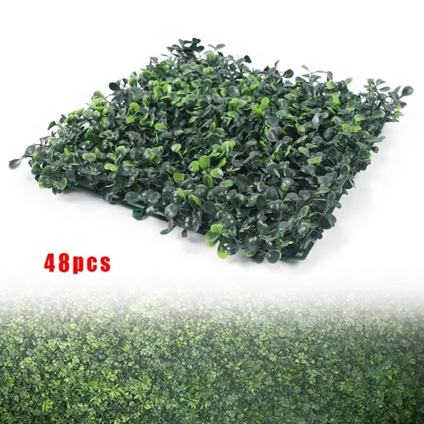 48 STK Umělý živý plot Závěsné rostliny Zelená stěna jako ozelenění stěn 48 STK Umělý živý plot Závěsné rostliny Zelená stěna jako ozelenění stěn