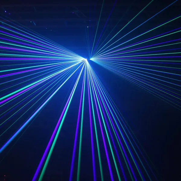 DMX 3 objektiv RGB barevný skenovací paprsek disco lampa 500 MW DJ barové projektorové světlo DMX 3 objektiv RGB barevný skenovací paprsek disco lampa 500 MW DJ barové projektorové světlo